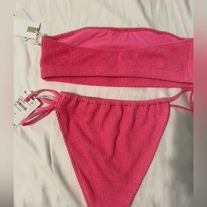 Good American Bandeau Bikini - L
